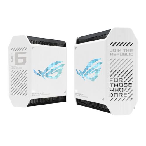 ASUS ROG Rapture GT6 AX10000 Tri-Band Gaming Mesh WiFi 6 White ASUS ROG Rapture GT6 AX10000 Tri-Band Gaming Mesh WiFi 6 White